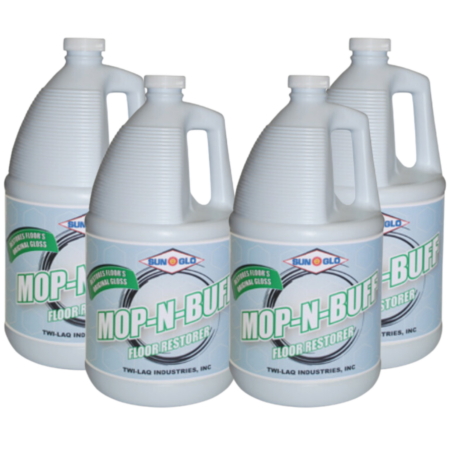 SUN-GLO Mop-N-Buff - Ultra Shine Floor Revitalizer (4x1 Gallon Case)