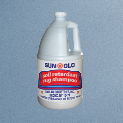 SUN-GLO Soil Retardant Rug Shampoo - High-Efficiency Bonnet Cleaning Solution (4x1 Gallon Case)