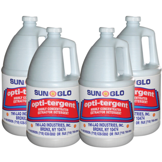 SUN-GLO Optitergent - Performance Extraction Shampoo - 4x1 Gallon Case