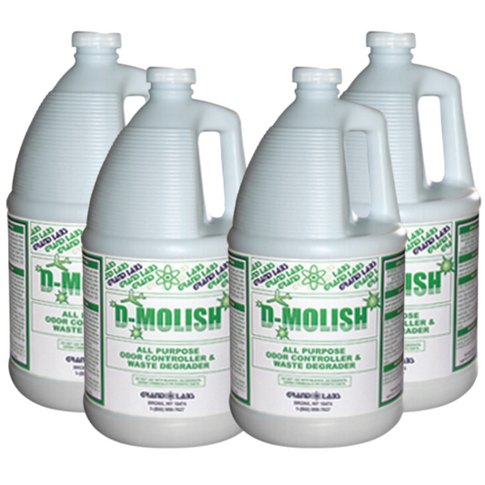 SUN-GLO D-Molish - Air Freshener, Home Deodorizers, Odor Eliminator, Neutralizer, Rug Deodorize (4x1 Gallon Case)