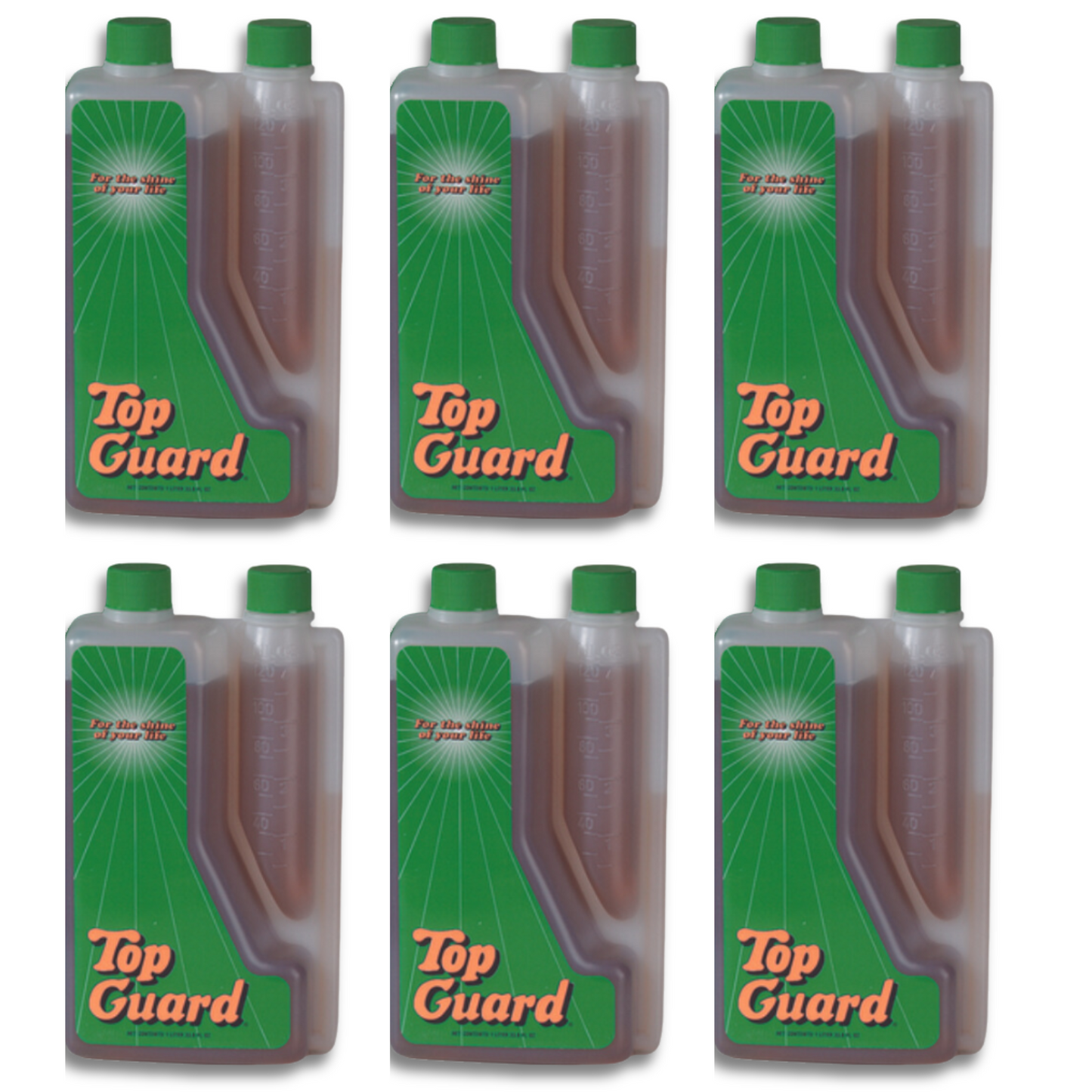 TOP GUARD - Commercial & Industrial Floor Protection, Surface Shield, Creates a Lustrous Wet Look Shine Floor Finish (6x1 Litter Box)