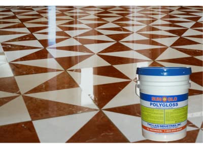 SUN-GLO Polygloss - High-Durability Urethane Fortified Wet Look Floor Finish (5 Gallon Pail)