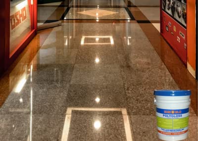 SUN-GLO Polygloss - High-Durability Urethane Fortified Wet Look Floor Finish (5 Gallon Pail)