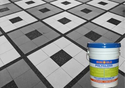 SUN-GLO Polygloss - High-Durability Urethane Fortified Wet Look Floor Finish (5 Gallon Pail)