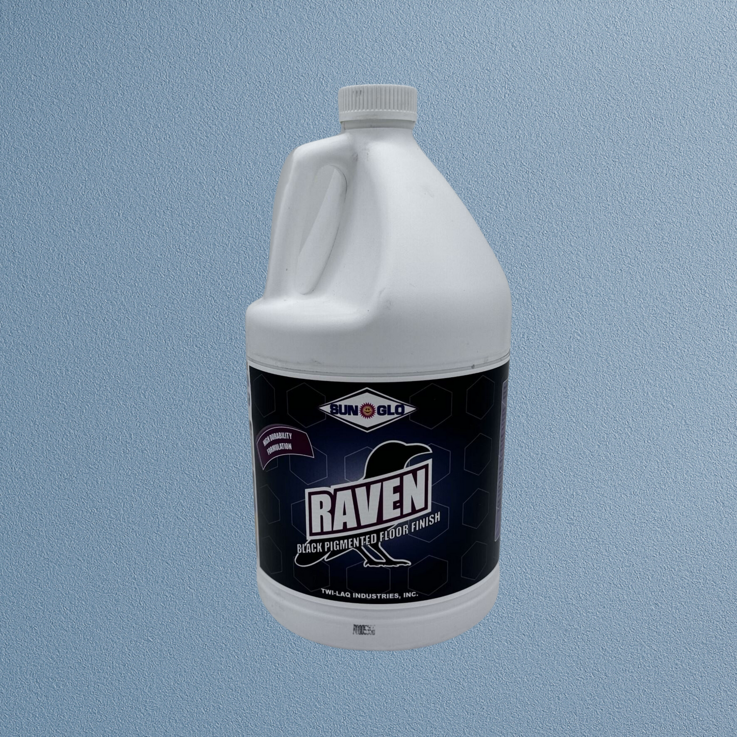 SUN-GLO Raven Black Pigmented Floor Finish | Commercial and Industrial Flooring Protection | Glossy Black Flooring Finish | Creates Brilliant Super Gloss Black Finish Surface (1 Gallon)