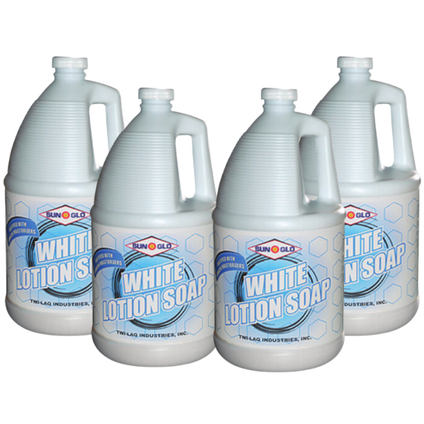 SUN-GLO White Lotion Hand Soap (4x1 Gallon Case)