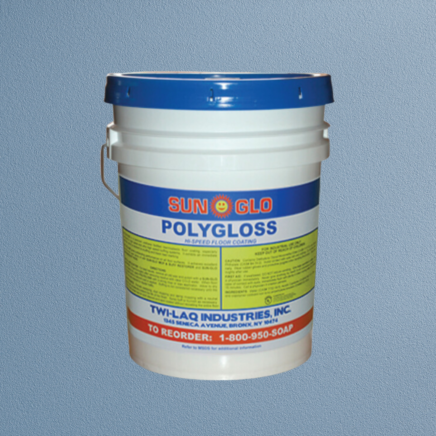 SUN-GLO Polygloss - High-Durability Urethane Fortified Wet Look Floor Finish (5 Gallon Pail)