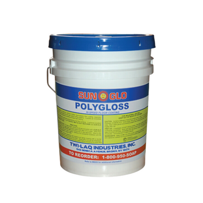 SUN-GLO Polygloss - High-Durability Urethane Fortified Wet Look Floor Finish (5 Gallon Pail)