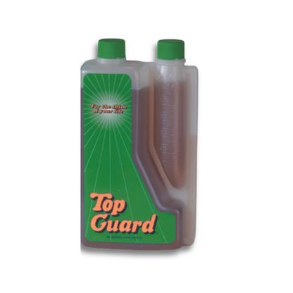 TOP GUARD - Commercial & Industrial Floor Protection, Surface Shield, Creates a Lustrous Wet Look Shine Floor Finish (6x1 Litter Box)