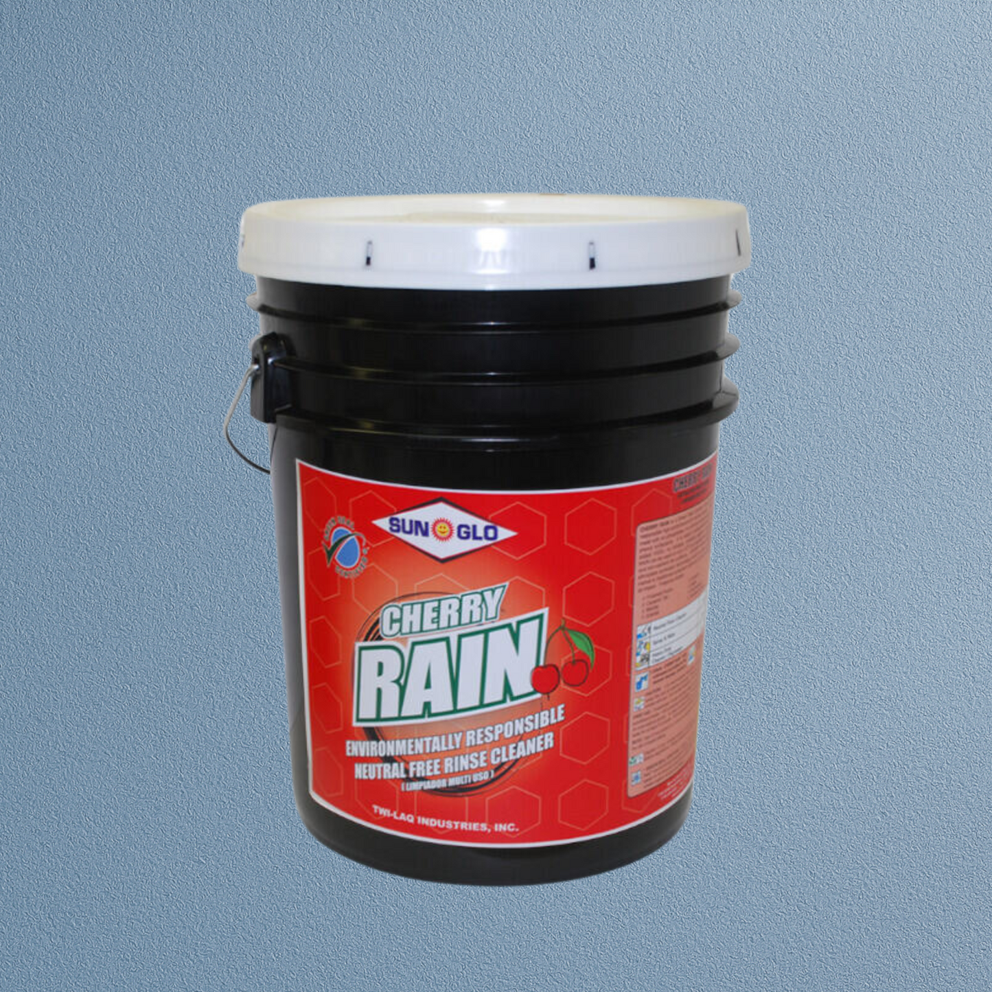 SUN-GLO Cherry Rain - Green Seal Certified (GS-37) Deodorizing Neutral Cleaner - 5 Gallon Pail