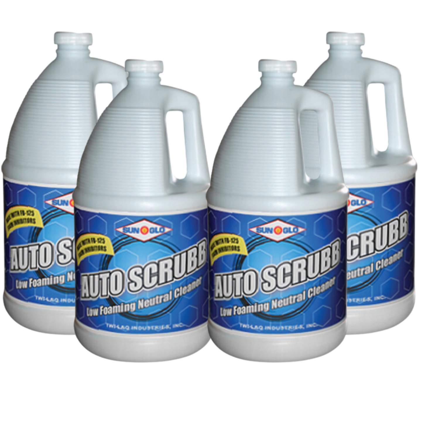 SUN-GLO Auto Scrubb - The Premium Floor Cleaning Solution (4x1 Gallon Case)