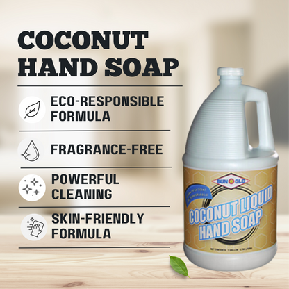 SUN-GLO Coconut Liquid Hand Soap (4x1 Gallon Case)