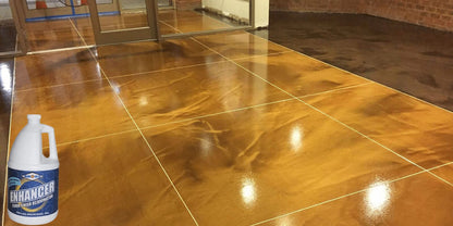 SUN-GLO Enhancer - Rejuvenate Floor Finish Spray Buff for Floors Cleaning Supplies Dust Mop Treatment Spray Hardwood Floor Polish (4x1 Gallon Case)
